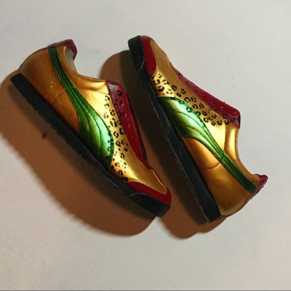 Custom painted shoes